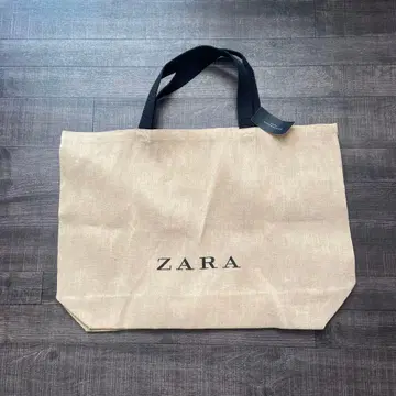 ZARA 자라 린넨 토트백