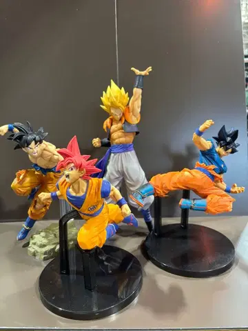 드래곤볼 피규어 세트