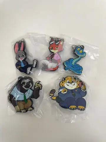 주토피아2 키링 캡슐 토이 가챠가챠