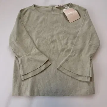 미사용 새상품 아푸와이저 리셰 파스텔 그린 니트