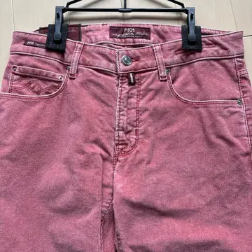 PT05 빨간색 스트레이트 데님 피티토리노 32