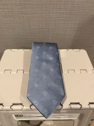 shakunone 파랑 코몬 무늬 넥타이