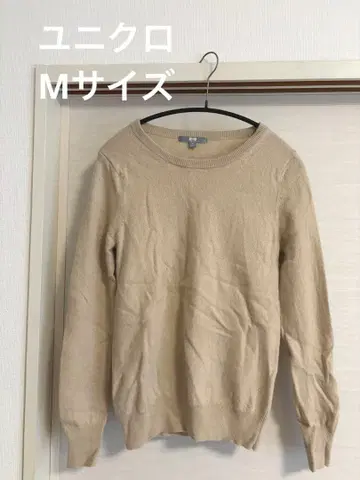 유니클로 캐시미어 니트 M