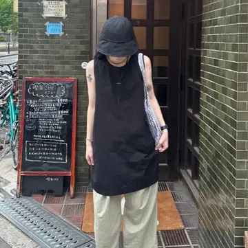 nugu 코튼 미디 원피스