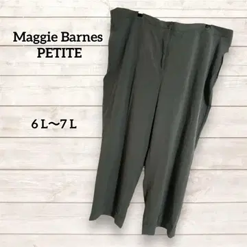 슬랙스 [ 대 ] 차콜 그레이 [ Maggie Barnes PETITE