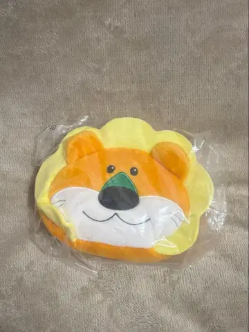 [ 미개봉 새상품 ] 타베코 동물 라이온 군 거울 포함 페이스 파우치