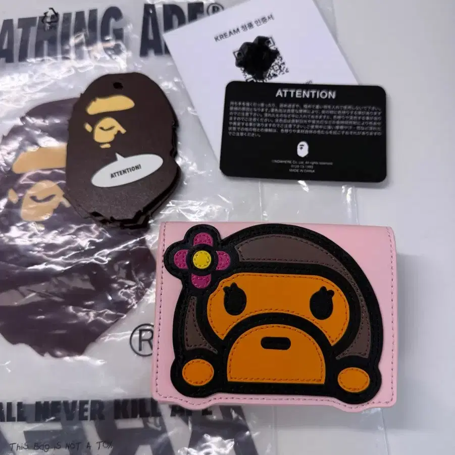 BAPE | 베이프 Bape Baby lisa Leather Wallet #베이프,#베이프지갑