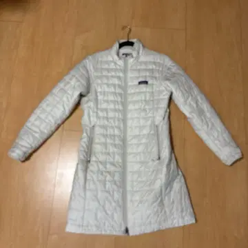 patagonia 아이보리 퀼팅 자켓