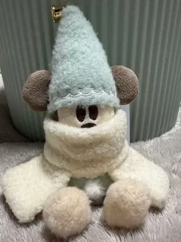 릴린린 인형 배지 스카이블루