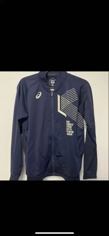 [ ASICS ] 아식스 네이비 저지 상하의 + 긴팔