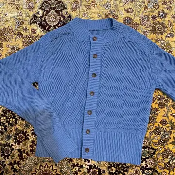 MACPHEE 블루 가디건 S 사이즈