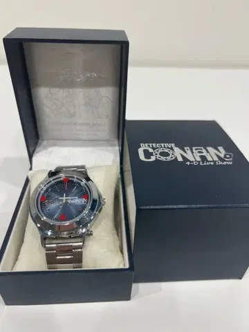 명탐정 코난 손목시계 스테인리스