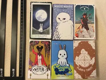 타로 카드 미니 사이즈 6개 세트