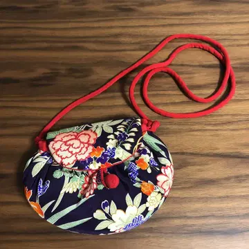 일본풍 패턴 미니백