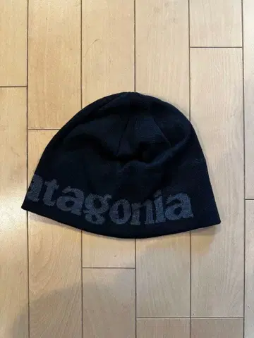 patagonia 니트 모자 블랙