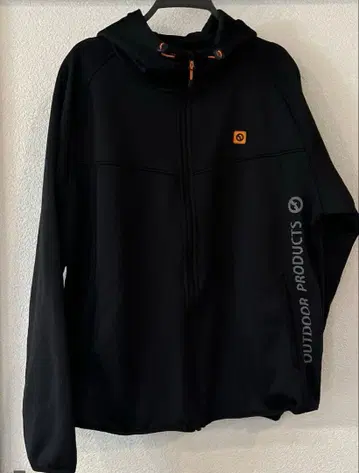 [ OUTDOOR ] 아웃도어 프로덕츠 집업 후드티 블랙 LL