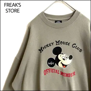 FREAK'S STORE 맨투맨 Disney 그레이 오버 사이즈