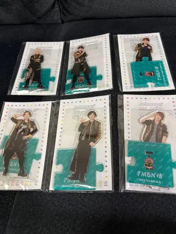 7 MEN  아크릴 스탠드 6체 세트