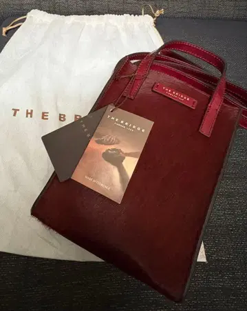 THE BRIDGE 송치 가죽 숄더백