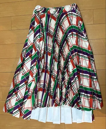 PLAN C 플랜씨 플리츠 스커트