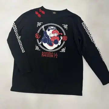 란마 1/2 애니메이션 롱 티셔츠