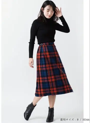 O'NEIL OF DUBLIN 울 플리츠 스커트