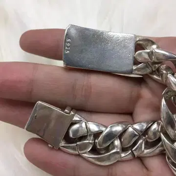 실버 925 체인 팔찌*4