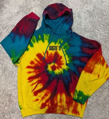 새상품급 SUSTO S 타이다이 속기모 후드티 S 사이즈