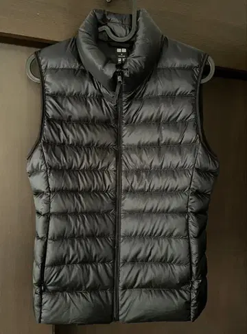 UNIQLO 다운 베스트 울트라 라이트 다운 여성용 블랙 M