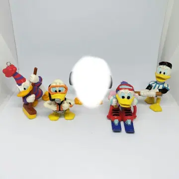 디즈니 빈티지 도널드 덕 피규어 5체 세트