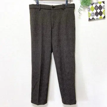 [유니클로] 스마트 앵클 팬츠 M 저지 글렌체크 업무 가을/겨울