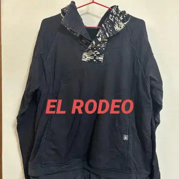 엘 로데오 레이어드 스타일 긴팔 후드티