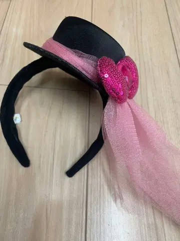 헬로키티 미니 토퍼 햇 머리띠