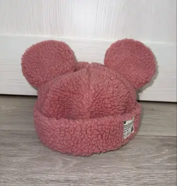 도쿄 디즈니 리조트 보아캡 미키 모자 핑크