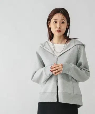 이번 시즌 글로벌 워크 종이상자 풀 집업 후드티 M 그레이