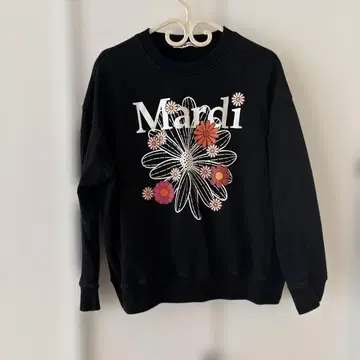 마르디 꽃무늬 프린트 크루넥 트레이닝복 마르디메크르디