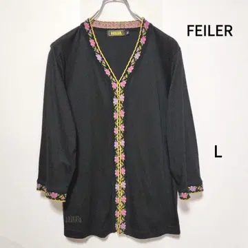 FEILER 7부 소매 상의 사이즈 L