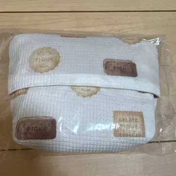 [ 미사용 새상품 ] 젤라또피케 비스킷 패턴 티슈 파우치