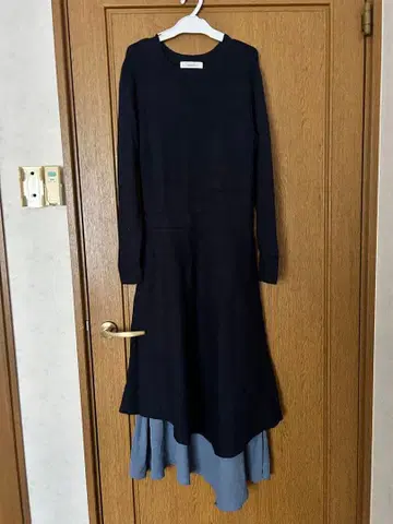 롱 원피스 네이비 F