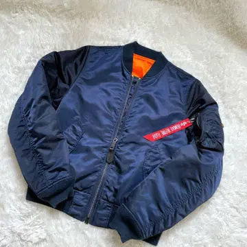 [ 새상품급 ] ALPHA INDUSTRIES MA-1 네이비 L USA