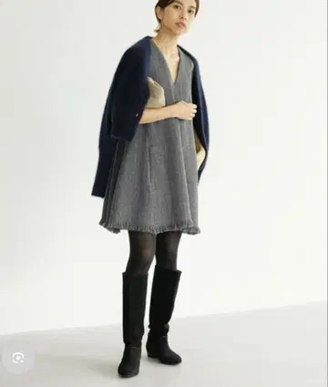 이에나 IENA 트위드 미니 드레스 원피스