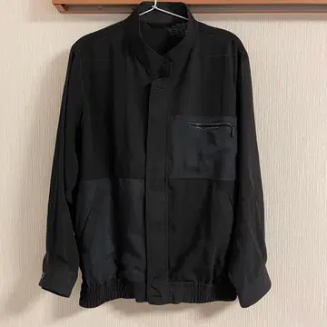 스탠드 카라 자켓 M 블랙 남성용 멋스러운 경량 아우터