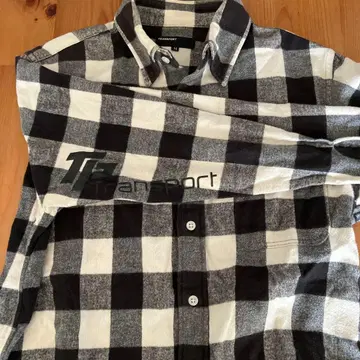TRANSPORT 긴팔 플란넬 셔츠 M 사이즈