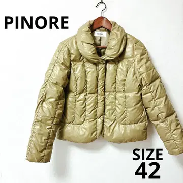 PINORE 피노레 다운 자켓 베이지 L 42 올리브
