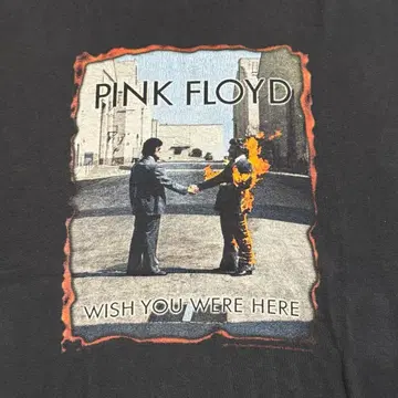 복각품!! PINK FLOYD 밴딩 T셔츠 XXL 핑크 플로이드