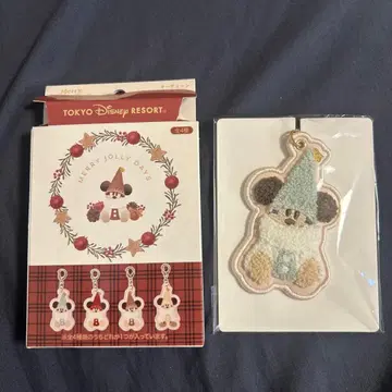 디즈니 크리스마스 2025 리루린린 키체인 스카이블루
