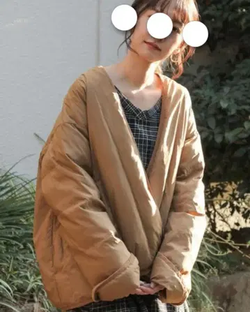 studio CLIP 충전솜 자켓 모카