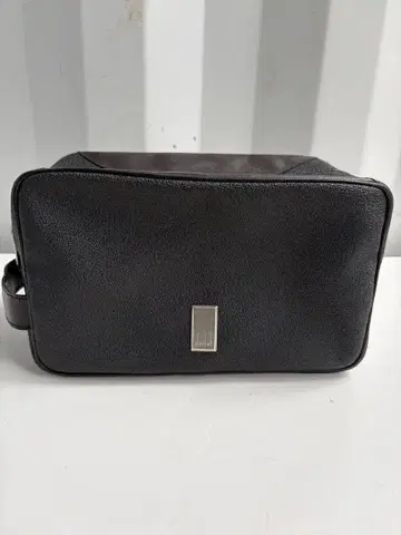 던힐 세컨드 백 가죽 블랙