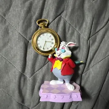 디즈니 원더랜드의 앨리스 시계 포함 피규어 약 15cm