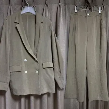 컨디션 최상! [결론 시리즈] 시어 에어 자켓 팬츠 세트